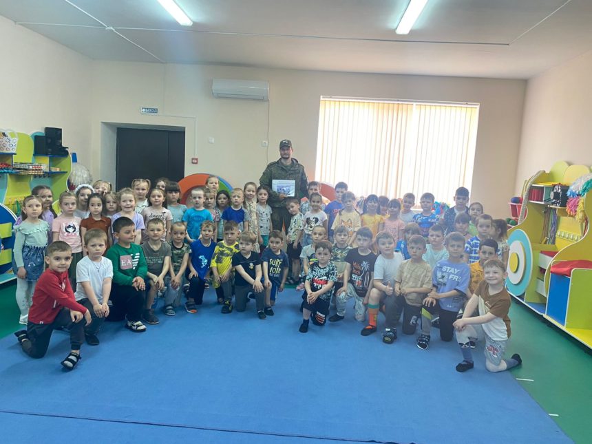 Встреча воспитанников с участником специальной военной операции России на Украине